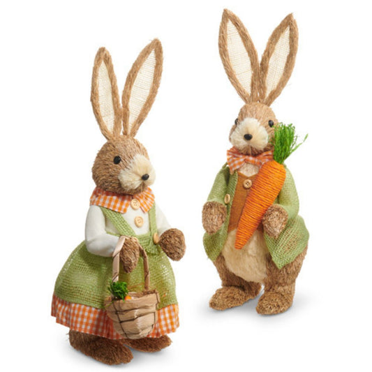 Carrot Patch Bunny Couple