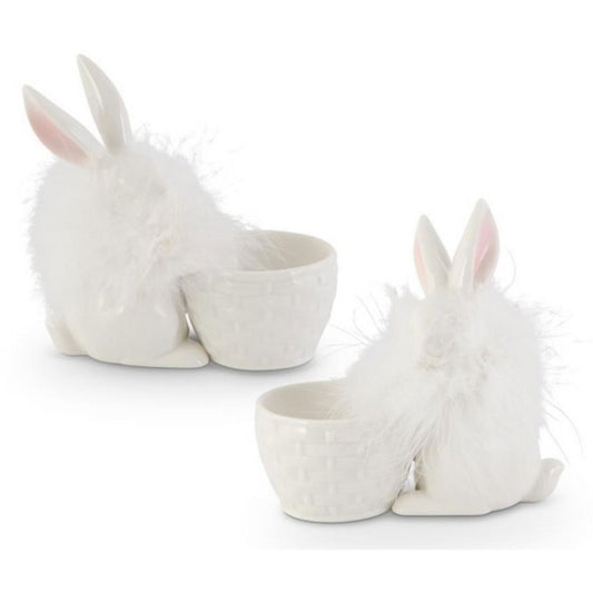 Bunny Basket porcelain