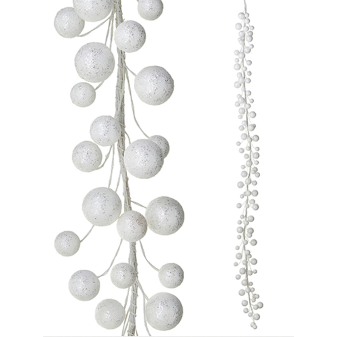 WHITE GARLAND