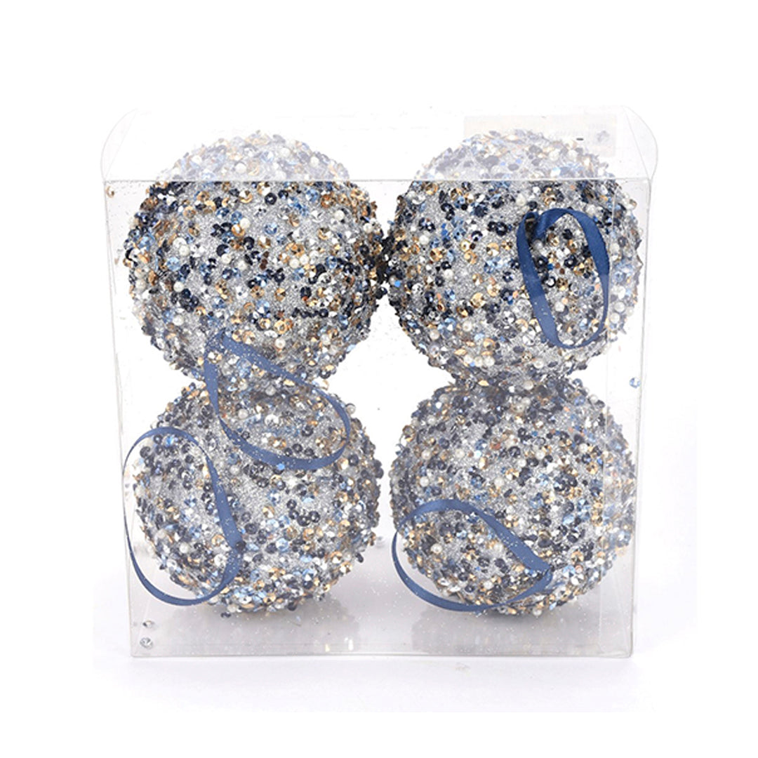 SILVER GLITTER ESFERA