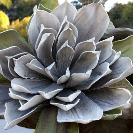 GREY GREEN FOAM FLOWER