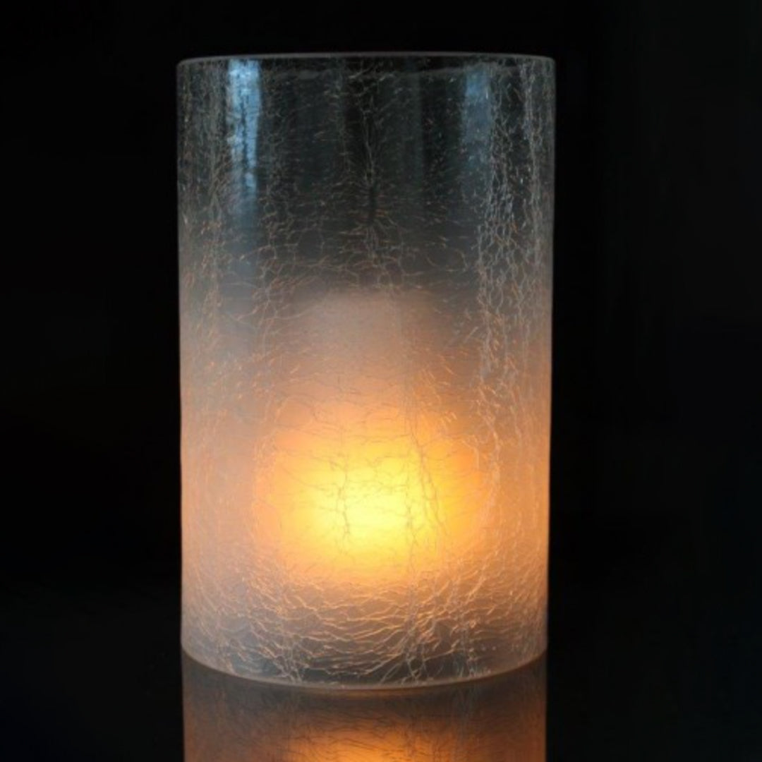 Metalic Frosted Candle